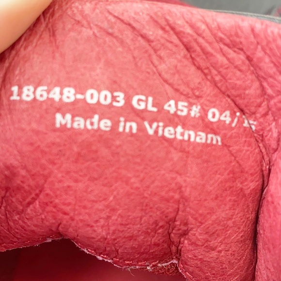 Sold Camper Beetle 18648 Mens Black Red Leather - Picture 10 of 14